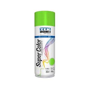 Pintura Spray Por 250 Ml. Fluor Verde Tek Bond